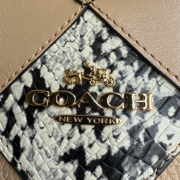 👜 Coach Patchwork Leather Tote Bag Horse and carriage - Picture 3 of 9